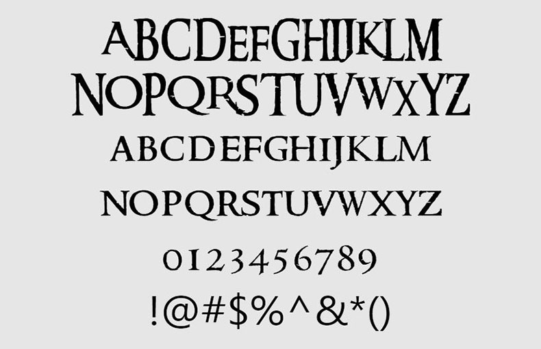 Lord of the Rings Font Free Download - Font Pearl