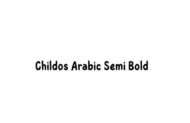 Childos Arabic Semi Bold Font Family Free Download
