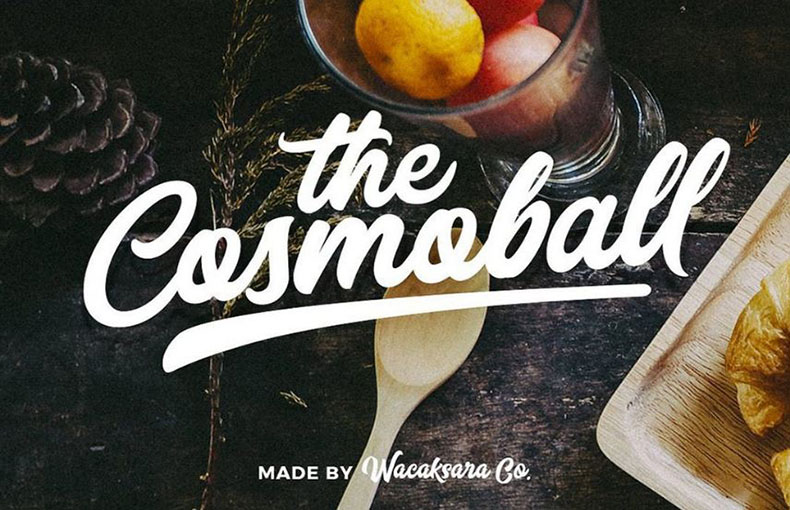 Cosmoball Script Font Family Free Download