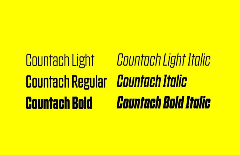 Countach Font Free Download Font Pearl