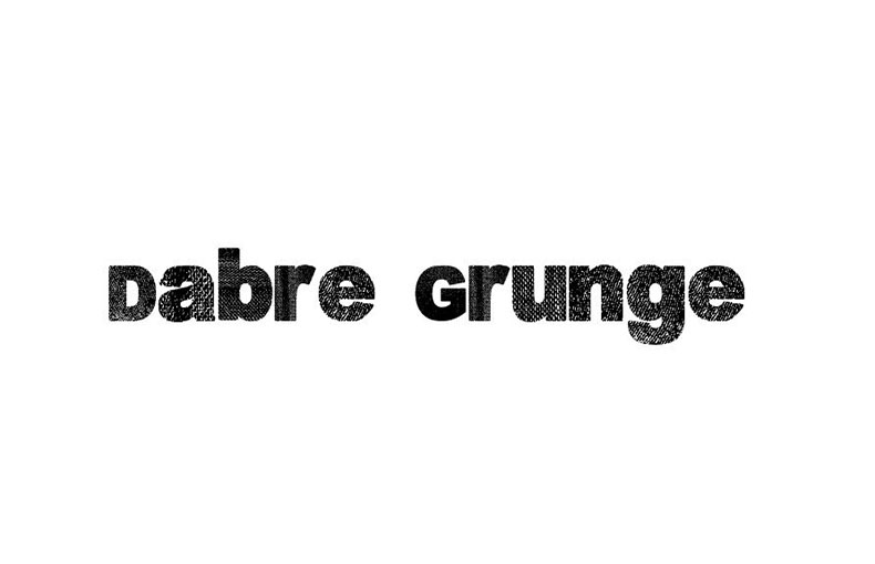 Dabre Grunge Font Family Free Download