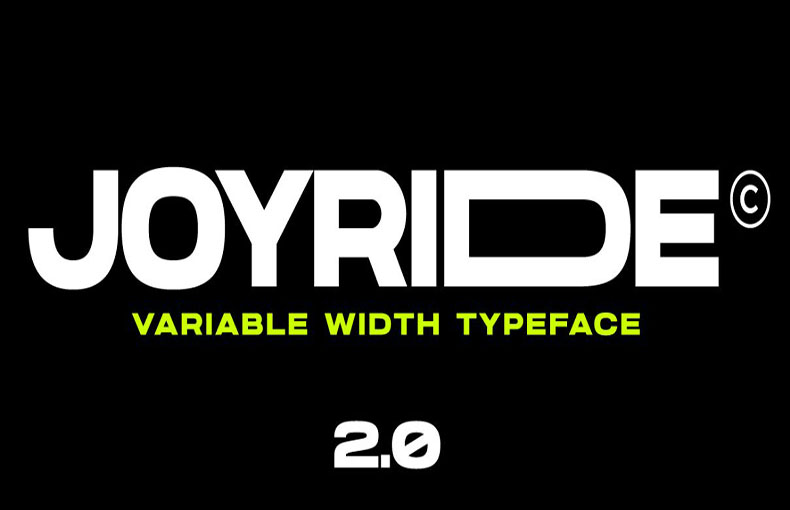 Joyride Font Family Free Download