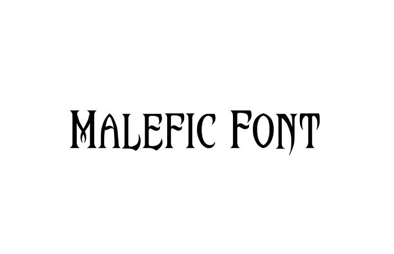 Malefic Font Family Free Download