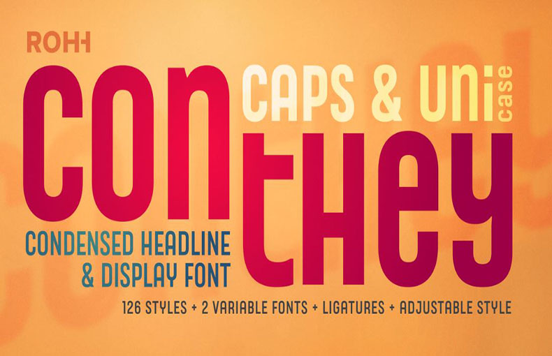 Conthey Font Family Free Download