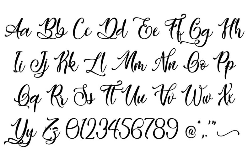 Easy November Font Free Download - Font Pearl