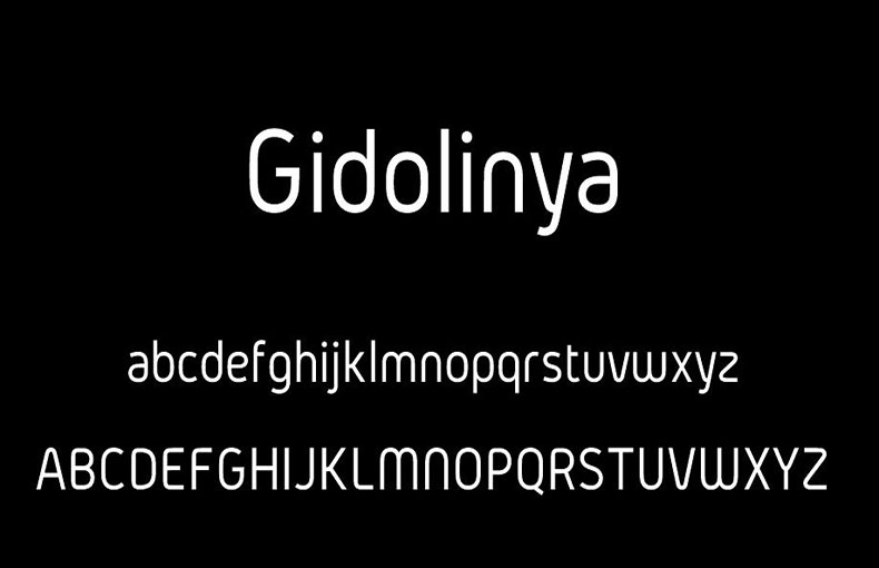 Gidolinya Font Free Download