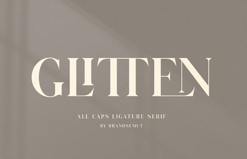 Glitten Font Free Download
