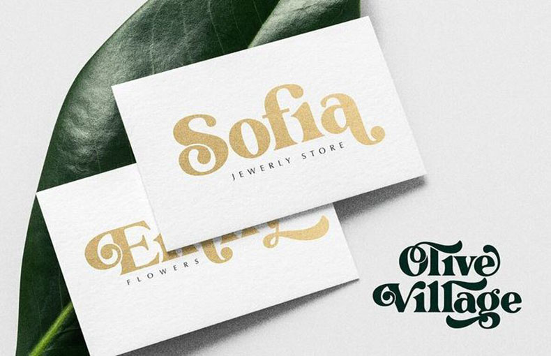 Olive Village Font Free Download