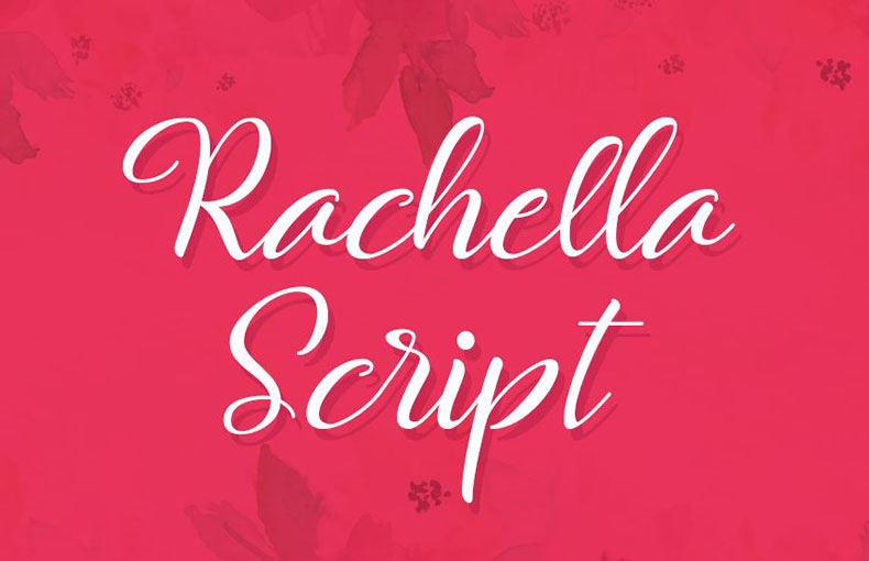 Rachella Script Font Family Free Download