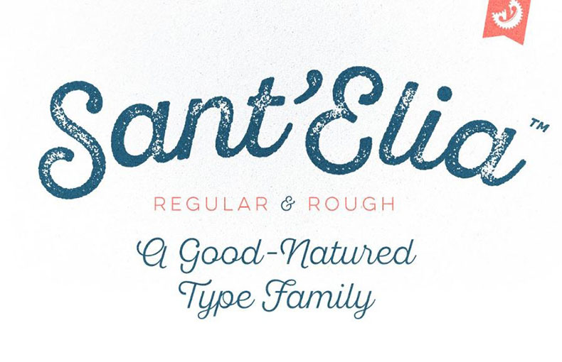 Sant Elia Script Font Family Free Download