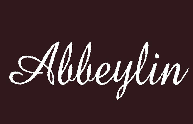 Abbey Line Font Free Download
