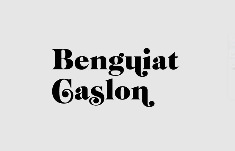 Benguiat Caslon Font Family Free Download