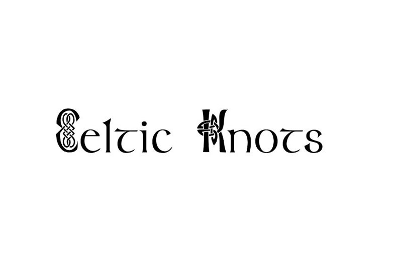 Celtic Knots Font Family Free Download