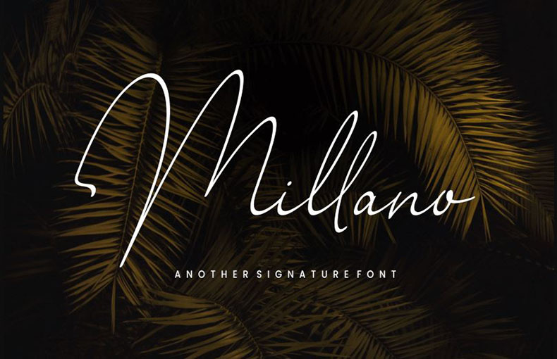 Milano Font Family Free Download
