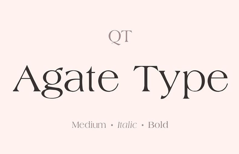 Agate Type Font Family Free Download