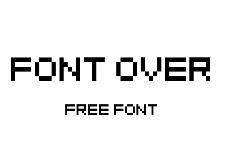 Font Over Typeface Family Free Download
