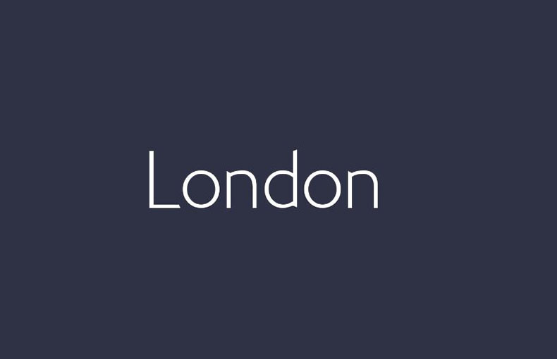London Font Family Free Download