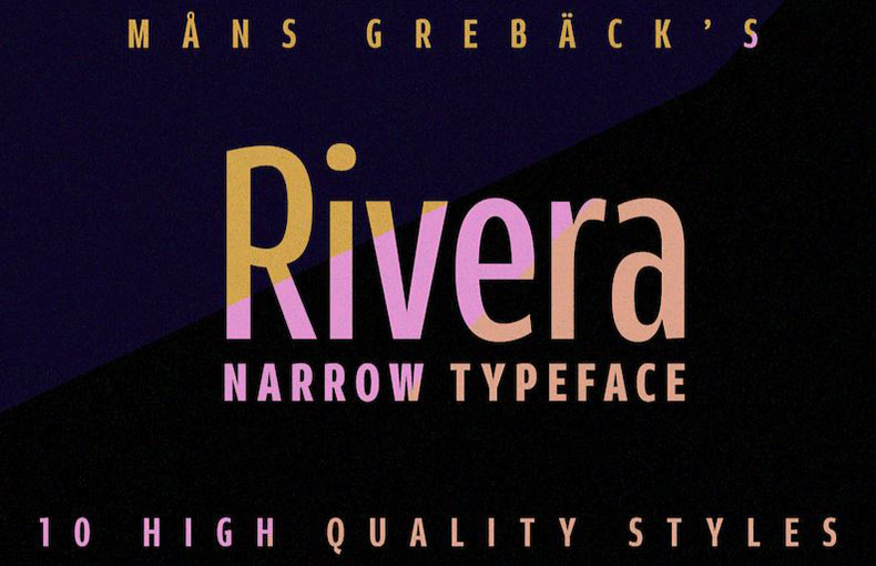 Rivera Font Family Free Download