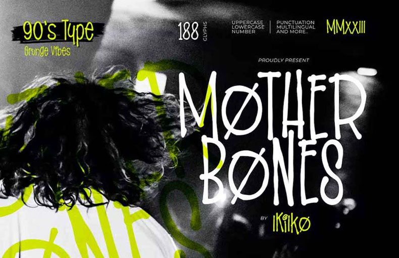 Mother Bones Font Family Free Download