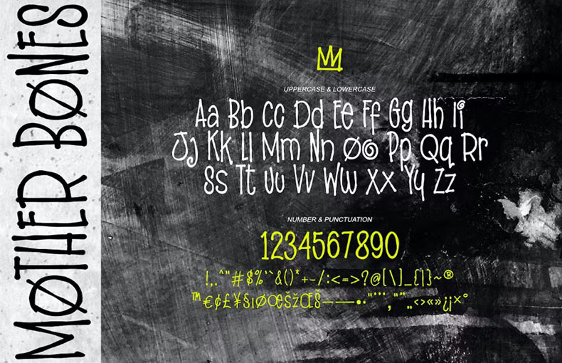 Mother Bones Font Free Download