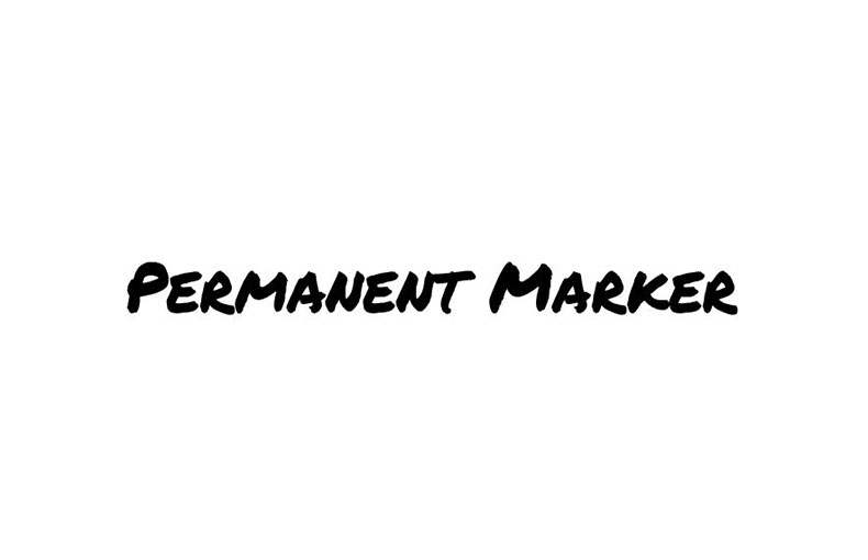 Permanent Marker Font Family Free Download