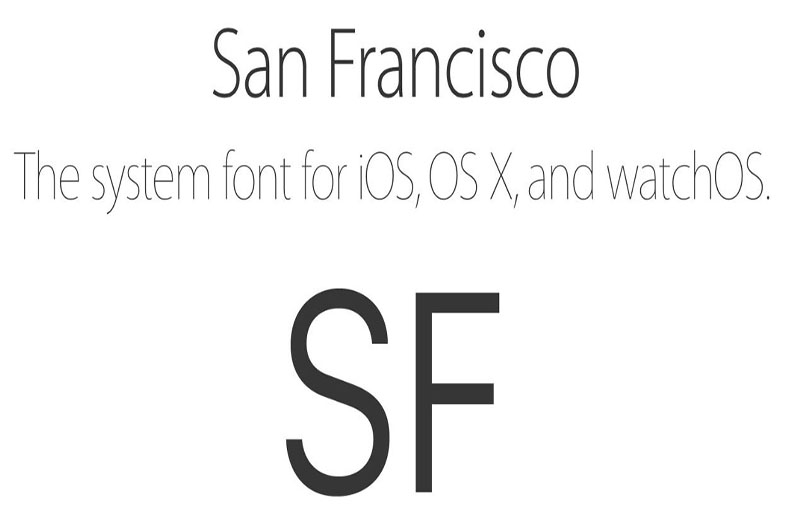 San Francisco Pro Font Family Free Download