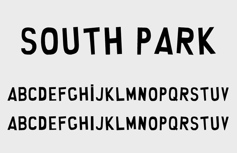 South Park Font Family Free Download