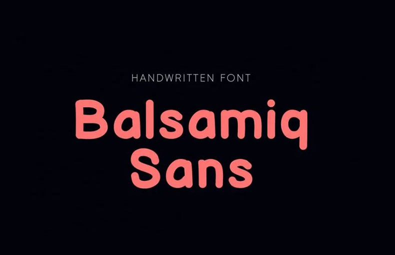 Balsamiq Sans Font Family Free Download