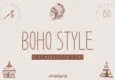 Boho Style Font Family Free Download