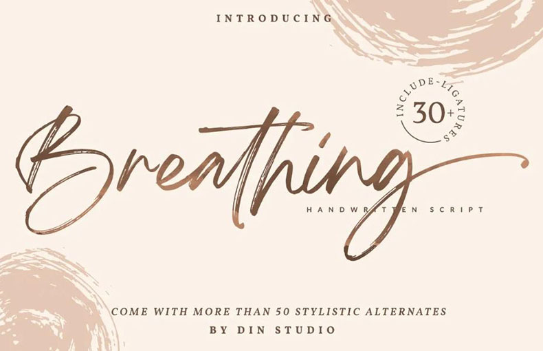 Breathing Font Family Free Download