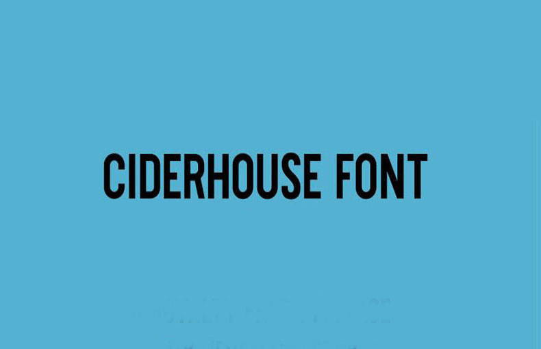 Ciderhouse Font Family Free Download