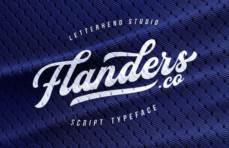 Flanders Script Font Family Free Download