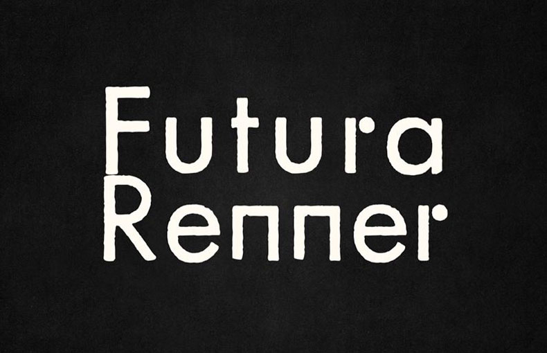 Futura Renner Font Family Free Download