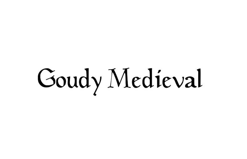 Goudy Mediaeval Font Family Free Download
