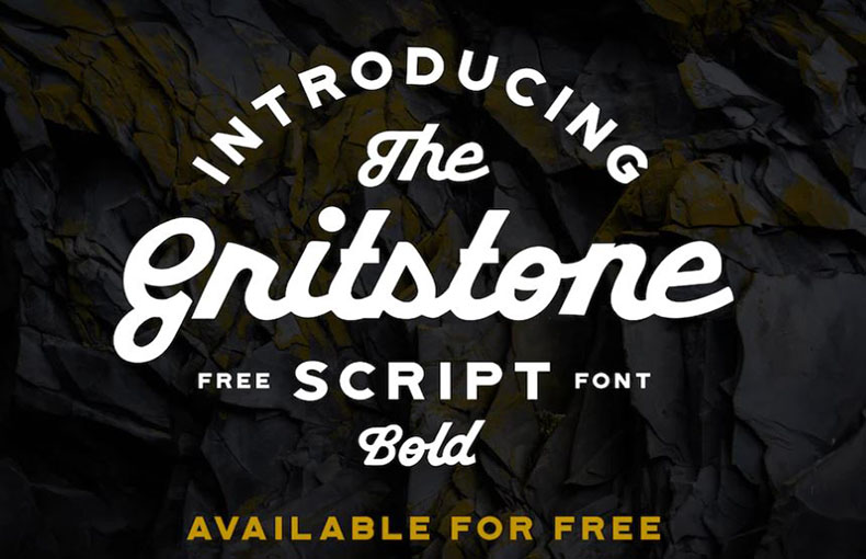 Gritstone Script Font Family Free Download