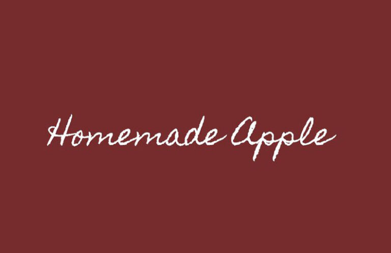 Homemade Apple Font Free Download - Font Pearl