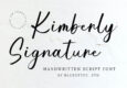 Kimberly Signature Font Family Free Download