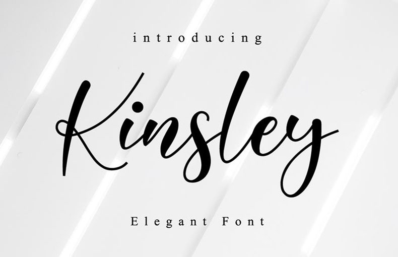 Kinsley Script Font Family Free Download