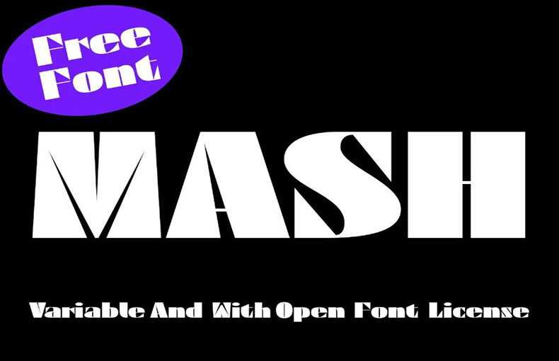 Mash Font Family Free Download