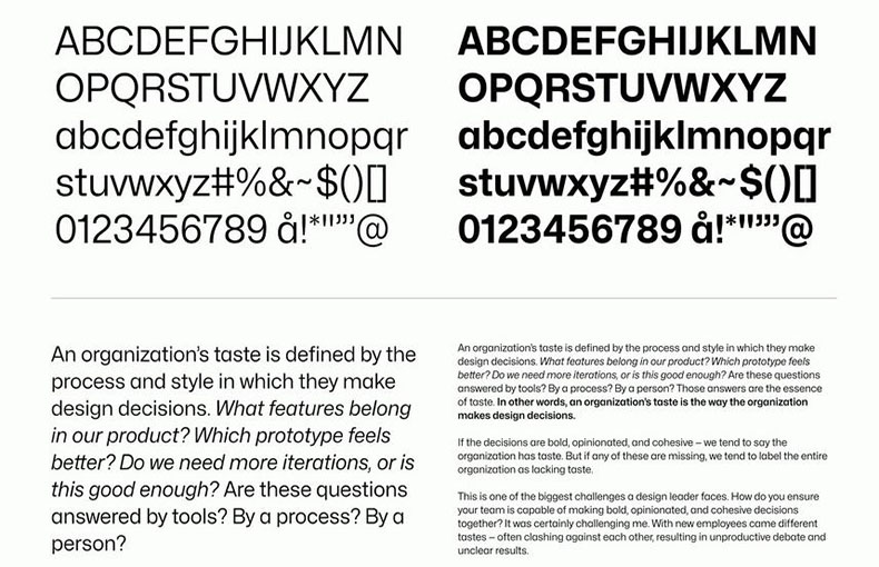 Mona Sans Typeface Free Download