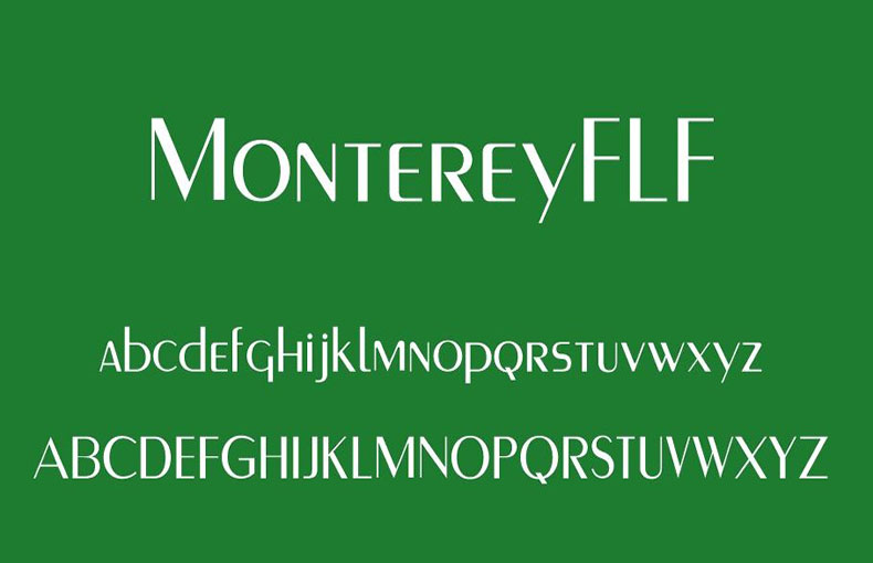 Monterey Font Free Download