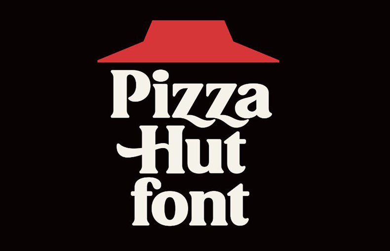 Pizza Hut Font Family Free Download