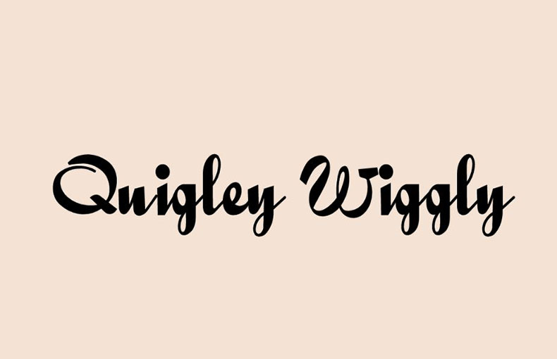 Quigley Wiggly Font Family Free Download