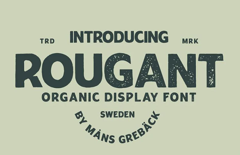 Rougant Font Family Free Download