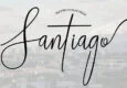 Santiago Script Font Family Free Download
