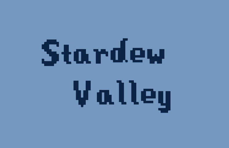 Stardew Valley Font Family Free Download