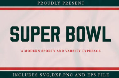 Super Bowl Font Family Free Download