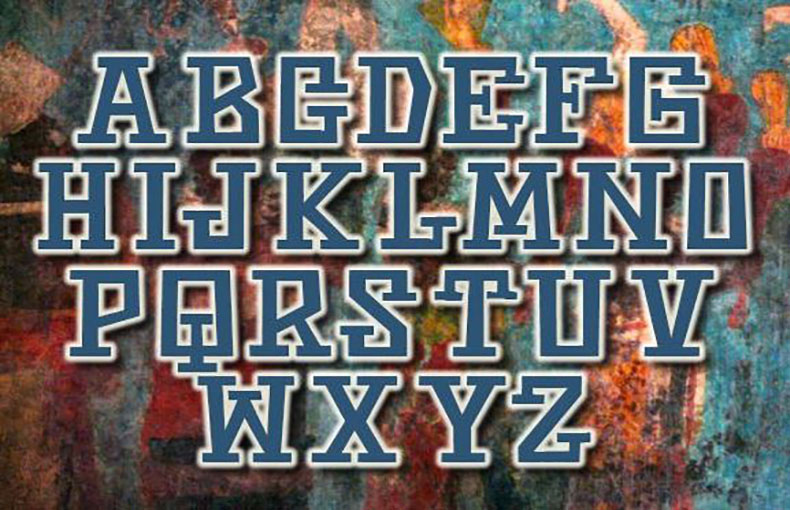 Aztec Font Family Download