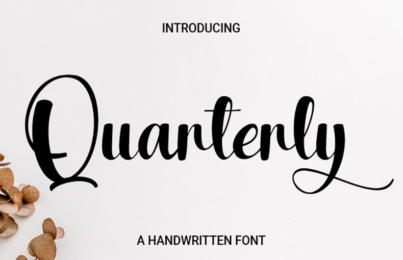 Quarterly Font Family Free Download
