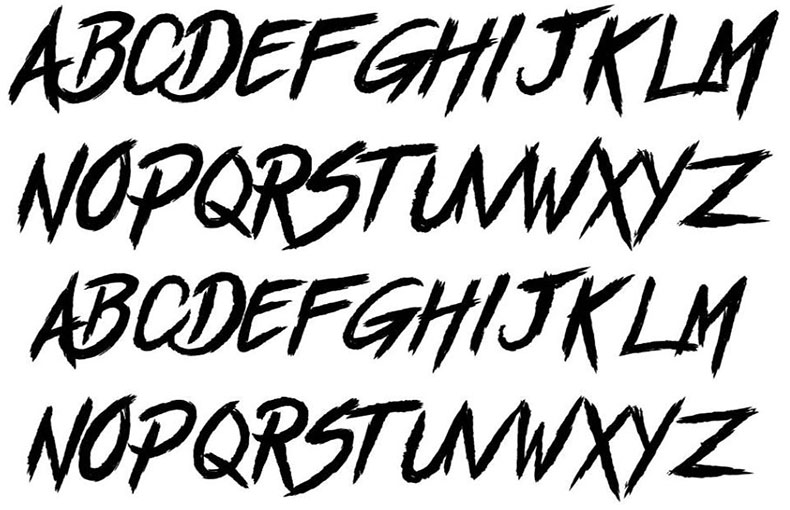 Street Fighter Font Family Download